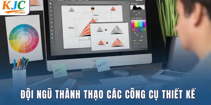 Nhân sự thành thạo phần mềm thiết kế chuyên nghiệp