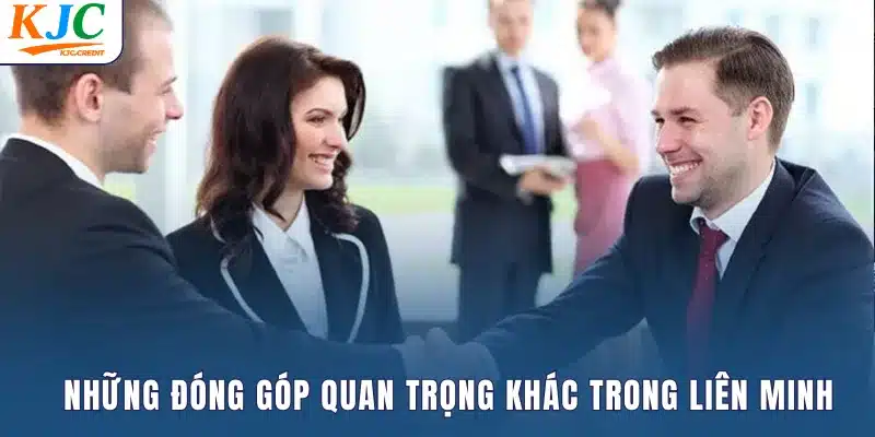 Những đóng góp quan trọng khác trong liên minh