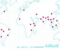 KJC hiện diện trên 40 trang web toàn cầu